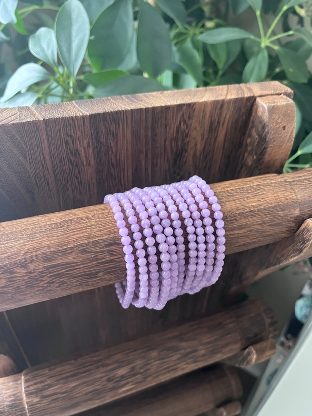 Lavender Jade Bracelet